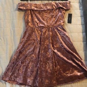 pink velvet lulu dress
